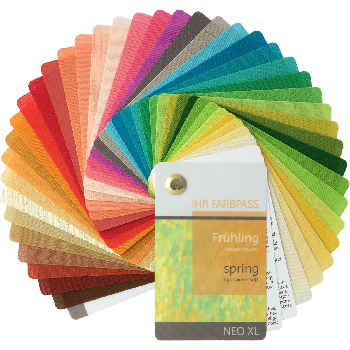 Farbpass Frühling - Neo XL, 40 Farben