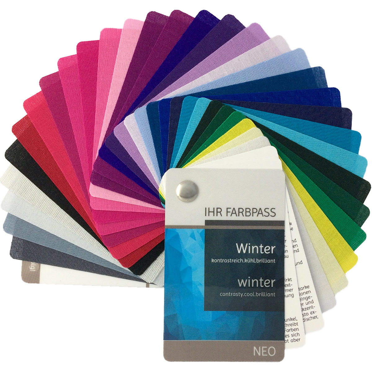 Farbpass Winter - Neo, 30 Farben