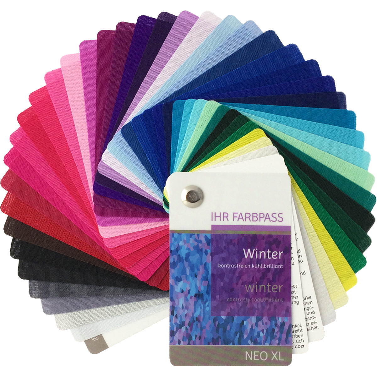 Farbpass Winter - Neo XL, 40 Farben