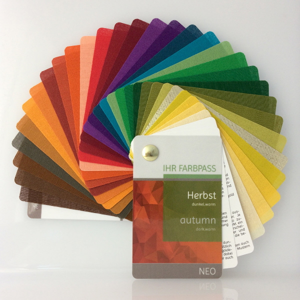 Farbtyp Herbst - Farbpass der Reihe Neo