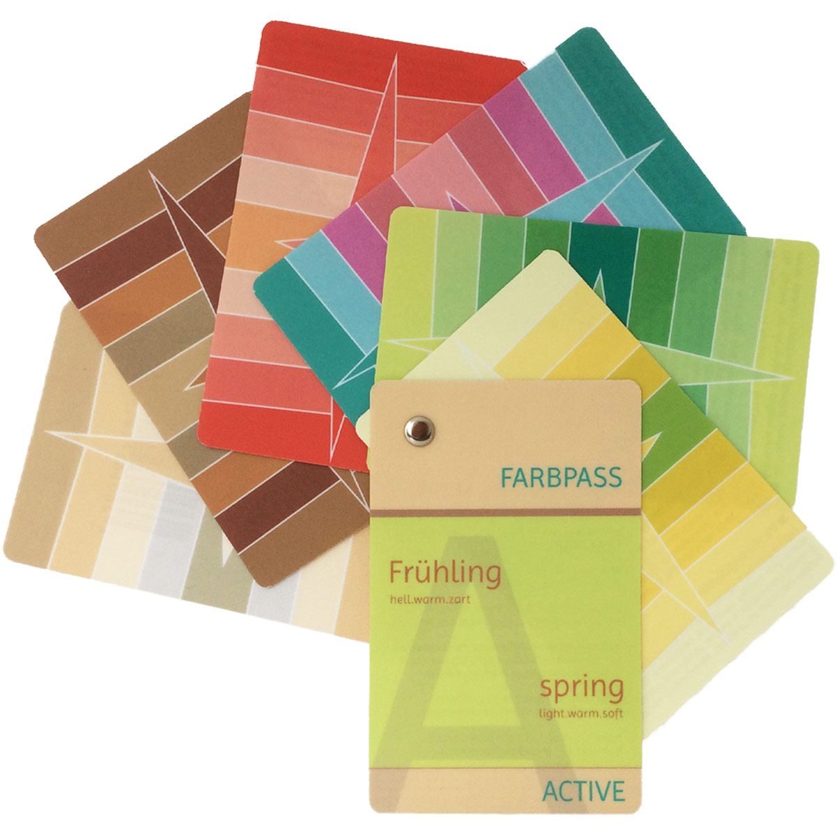 Farbpass Frühling - Active, 30 Farben