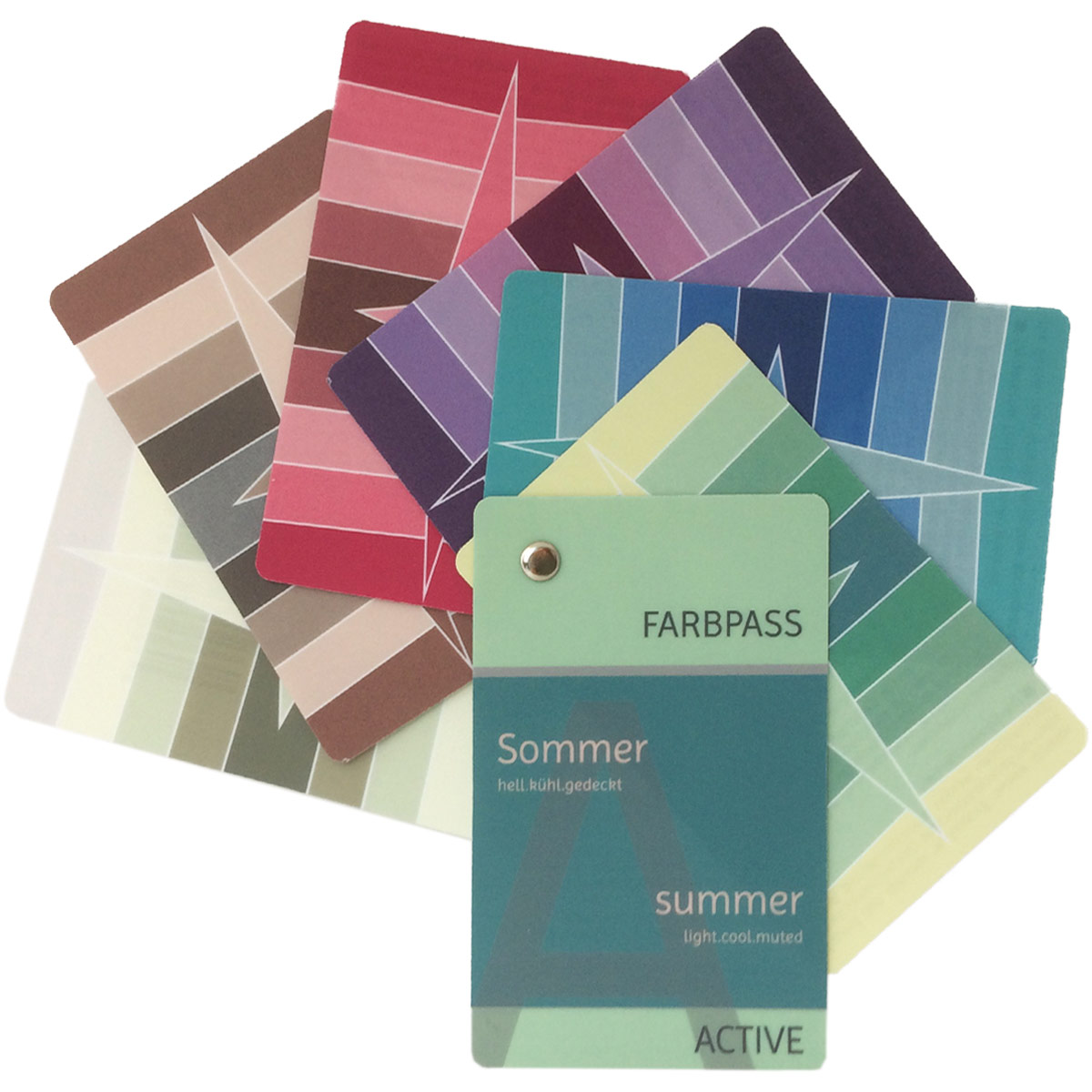 Farbpass Sommer - Active, 30 Farben