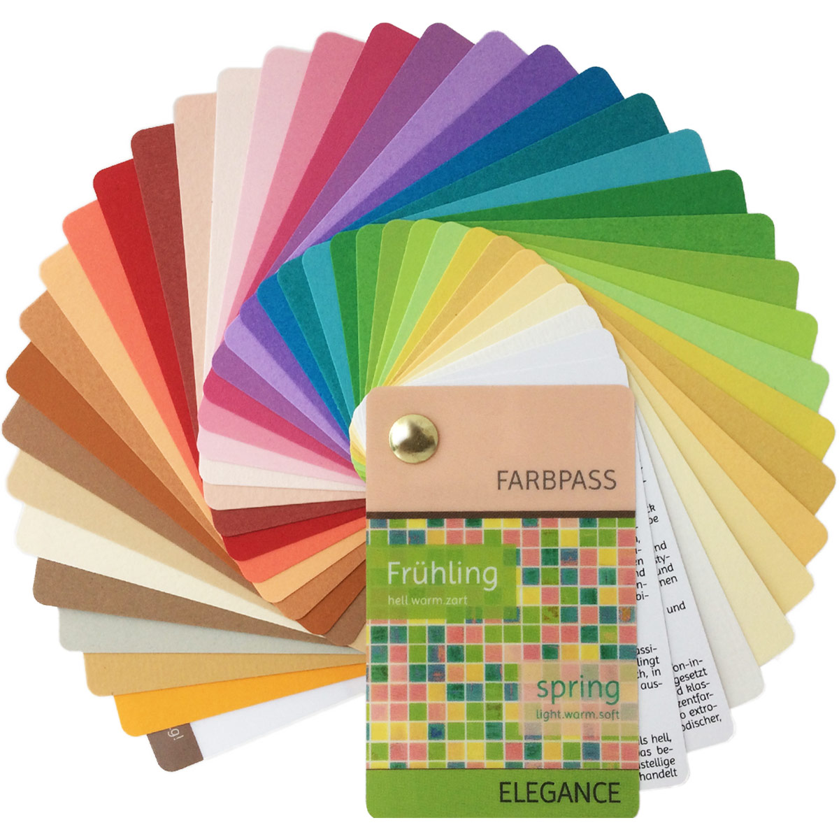 Farbpass Frühling - Elegance, 35 Farben