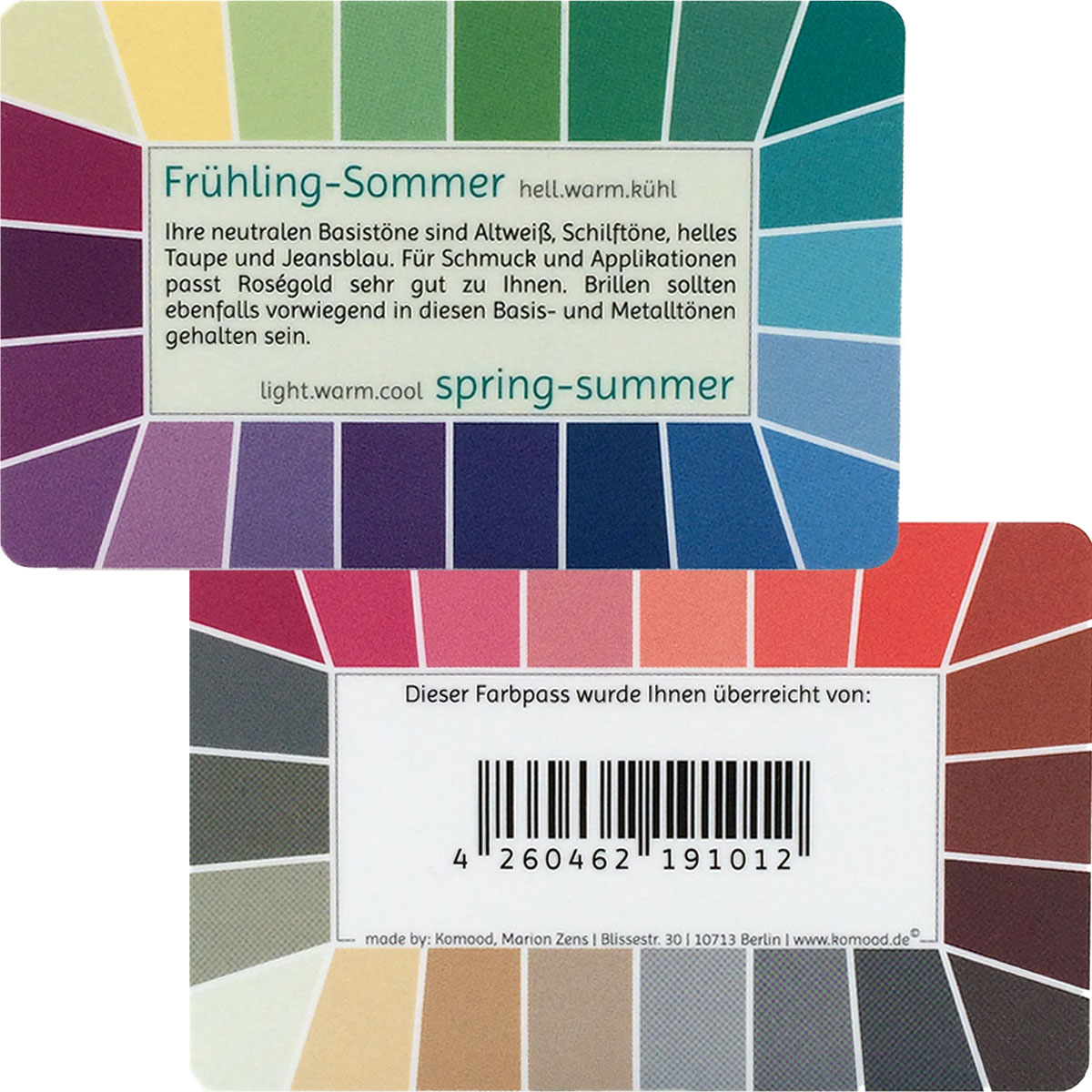 Farbpass Frühling-Sommer - Loop, 44 Farben