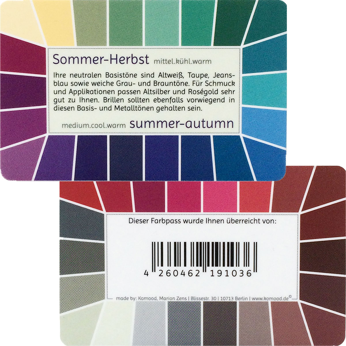 Farbpass Sommer-Herbst - Loop, 44 Farben