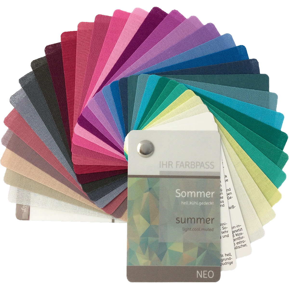 Farbpass Sommer - Neo, 30 Farben