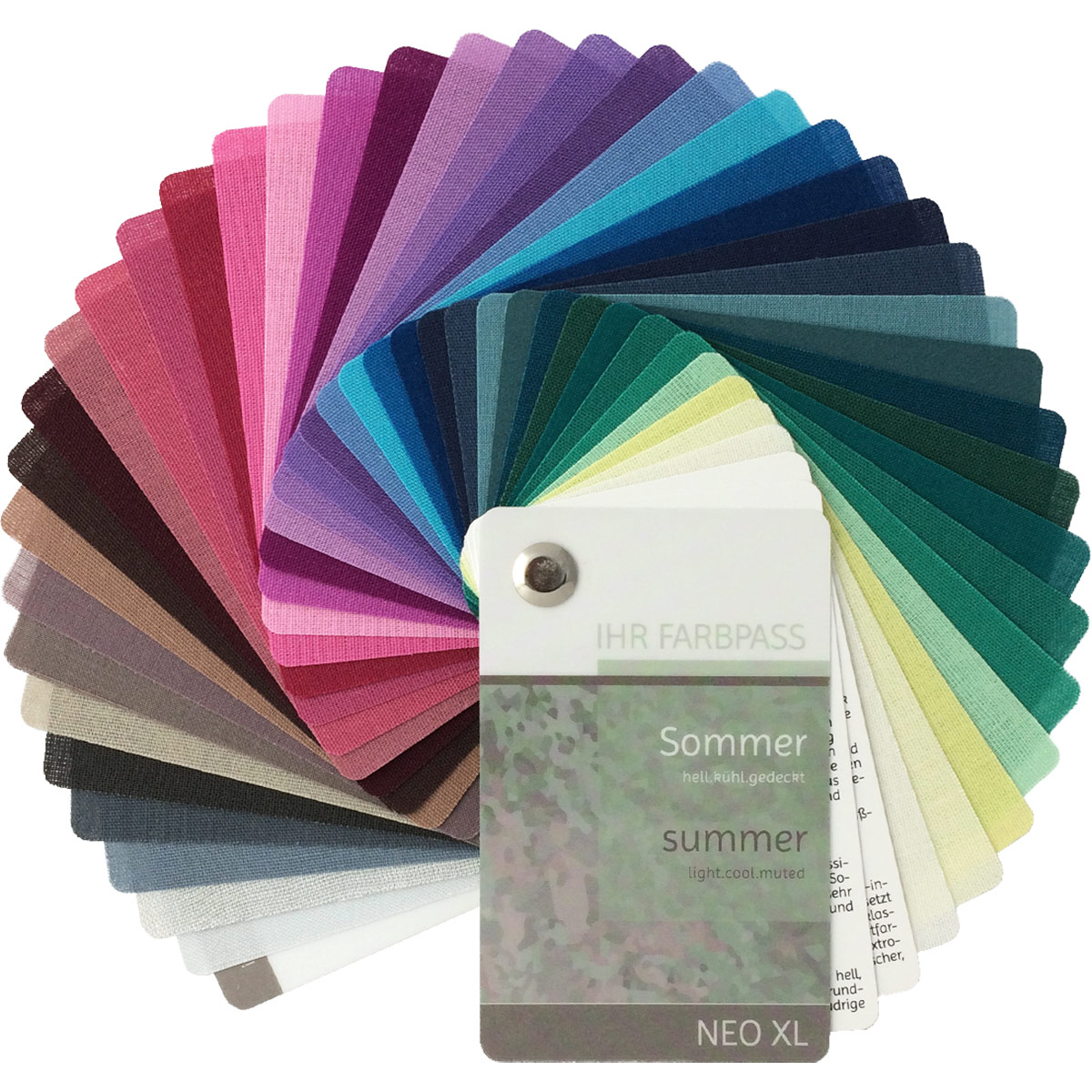 Farbpass Sommer - Neo XL, 40 Farben