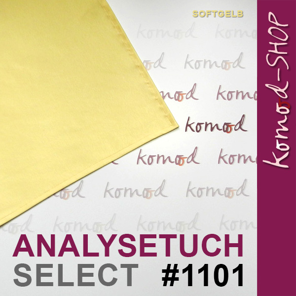 Farbtuch SELECT #1101 - Softgelb - zur Farbberatung | Komood.de