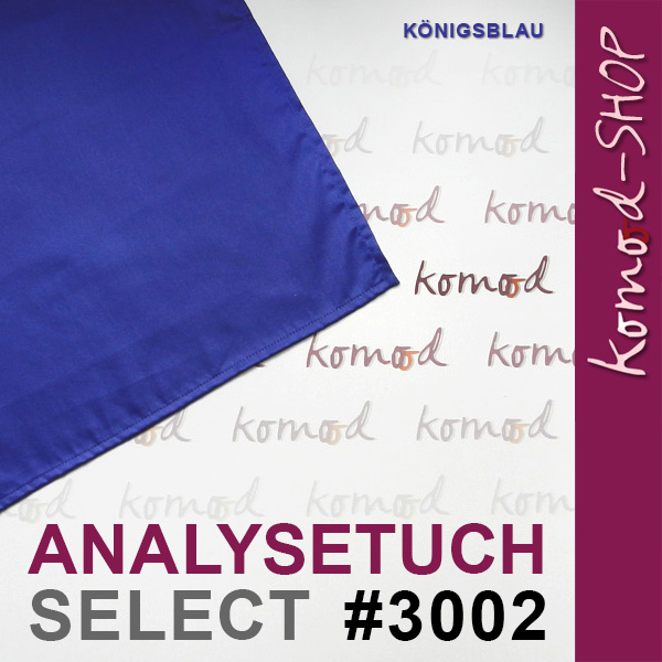 Farbtuch SELECT #3002 - Königsblau - zur Farbberatung | Komood.de