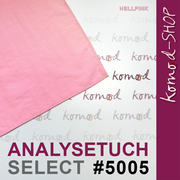 Farbtuch SELECT #5005 - Hellpink - zur Farbberatung | Komood.de
