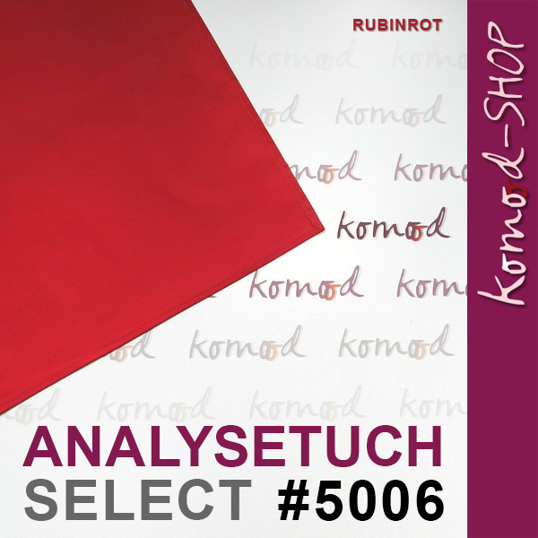 Farbtuch SELECT #5006 - Rubinrot - zur Farbberatung | Komood.de