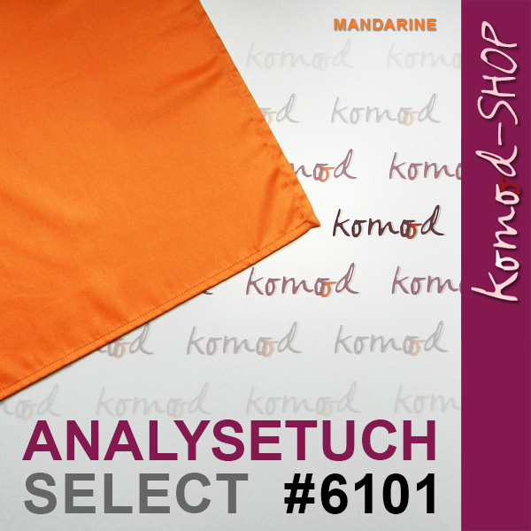 Farbtuch SELECT #6101 - Mandarine - zur Farbberatung | Komood.de