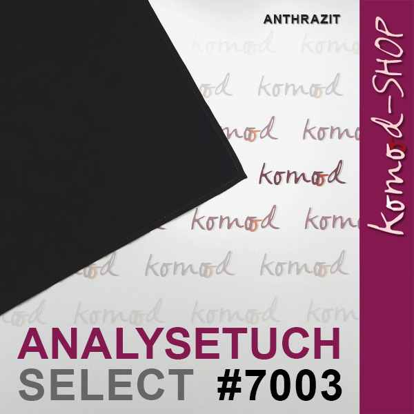 Farbtuch SELECT #7003 - Anthrazit - zur Farbberatung | Komood.de