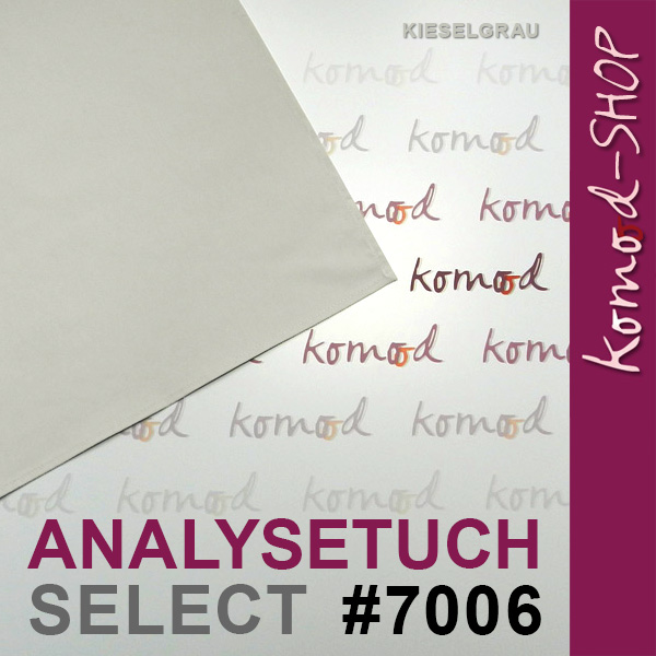 Farbtuch SELECT #7006 - Kieselgrau - zur Farbberatung | Komood.de
