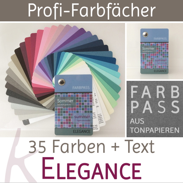 Farbpass Farbtyp Sommer - Elegance