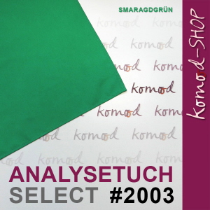 Farbtuch SELECT #2003 - Smaragdgrün - zur Farbberatung | Komood.de