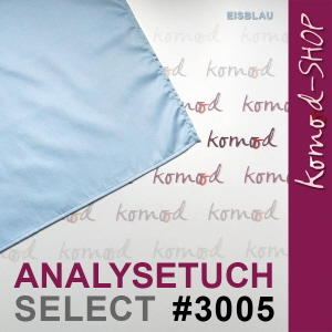 Farbtuch SELECT #3005 - Eisblau - zur Farbberatung | Komood.de