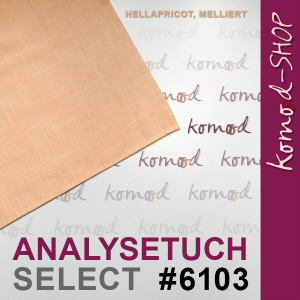 Farbtuch SELECT #6103 - Hellapricot melliert - zur Farbberatung | Komood.de