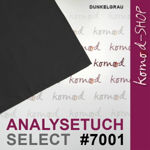 Farbtuch SELECT #7001 - Dunkelgrau - zur Farbberatung | Komood.de