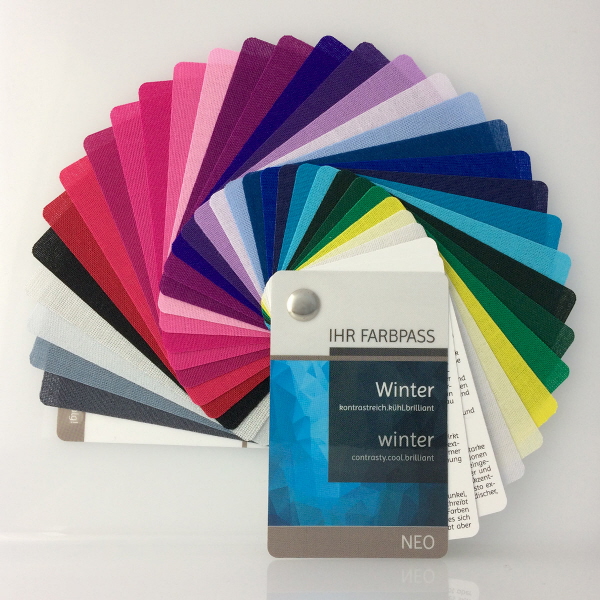 Farbtyp Winter - Farbpass der Reihe Neo